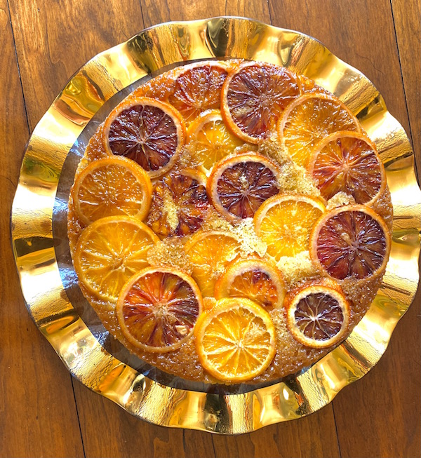 Blood Orange Upside Down Cake