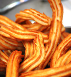 Churros con Chocolate