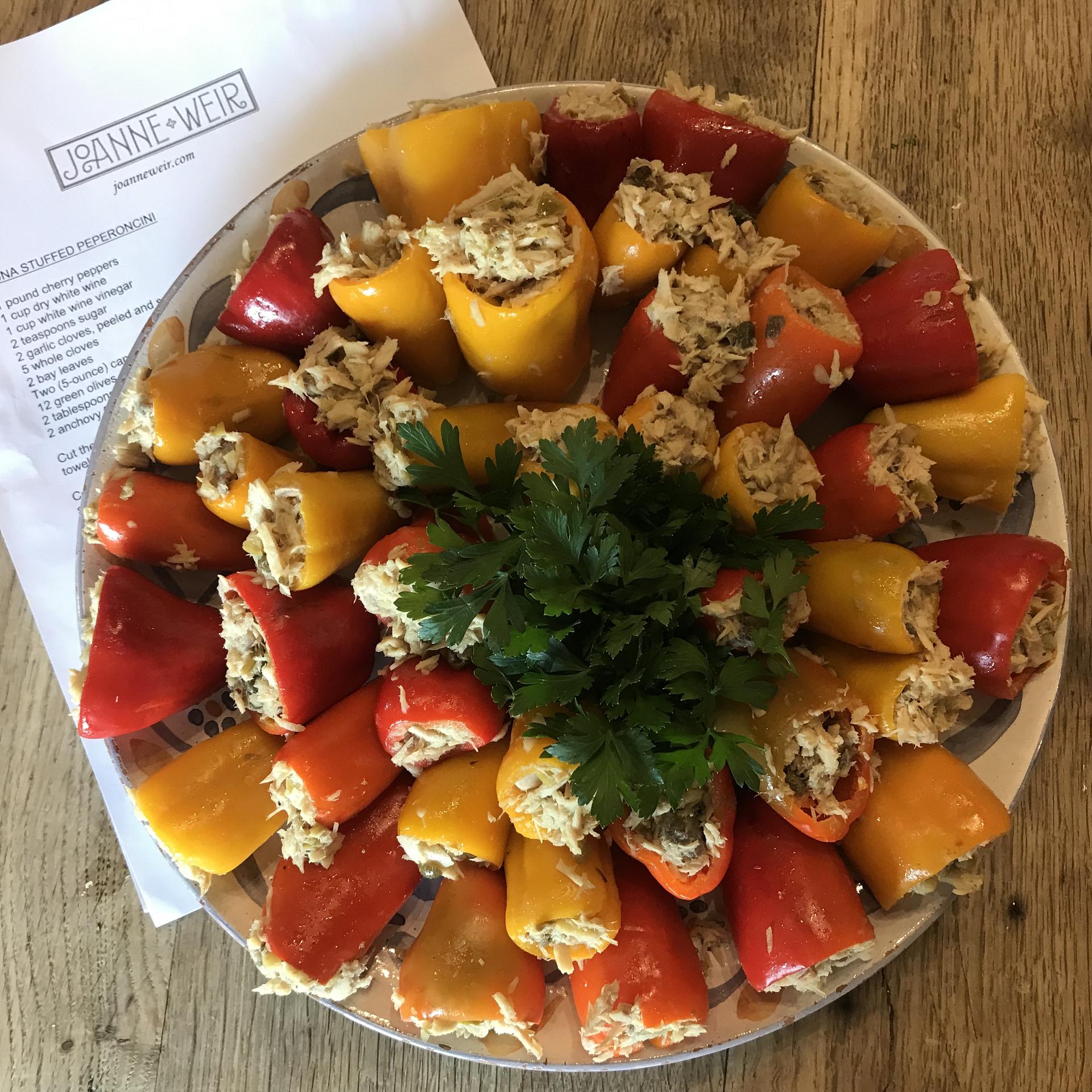 tuna stuffed pepperoncini recipe