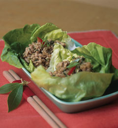 Chicken Lettuce Wraps