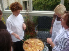 Paella with Chicken, Shellfish and Chorizo