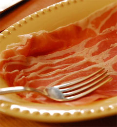 Summer Fruit Salad with Prosciutto