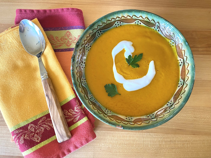 Butternut Squash and Carrot Soup